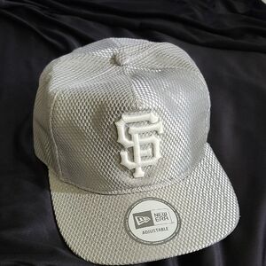 New Era Metallic Silver Cap